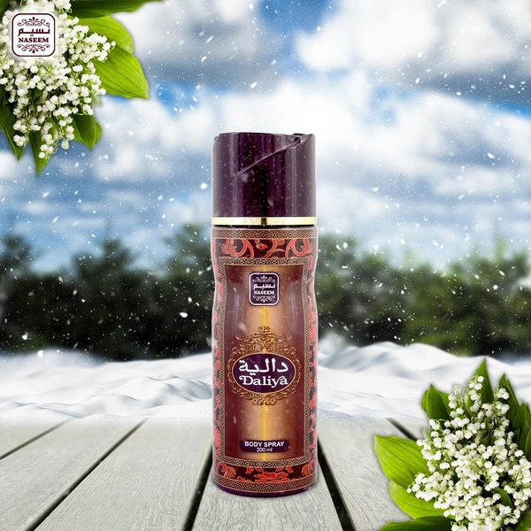 Naseem Daliya Perfumed Body Spray | No Gas | Alcohol free | Unisex - 200ML