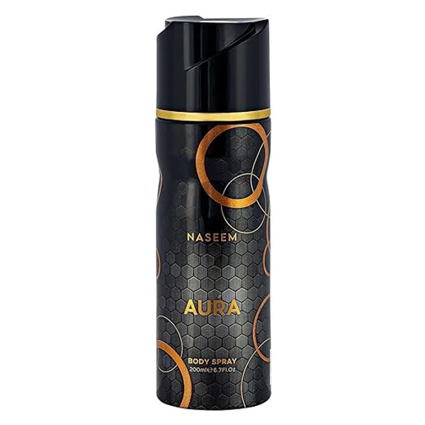 Naseem AURA Perfumed Body Spray | No Gas | Alcohol free | Unisex - 200ML