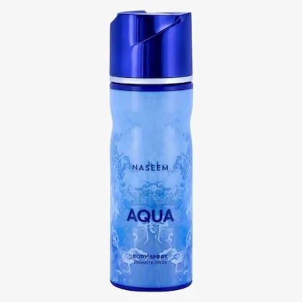 Naseem AQUA Perfumed Body Spray | No Gas | Alcohol free | Unisex - 200ML