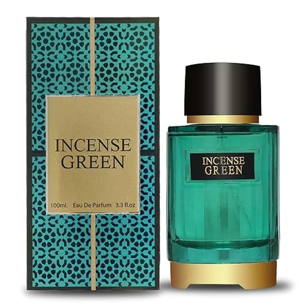 Ramco Perfumes Incense GREEN Eau De Parfum - For Men & Women