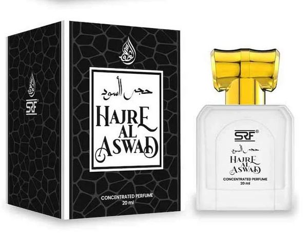 SRF Hajre Al Aswad Perfume Roll On Attar Itr Free from ALCOHOL