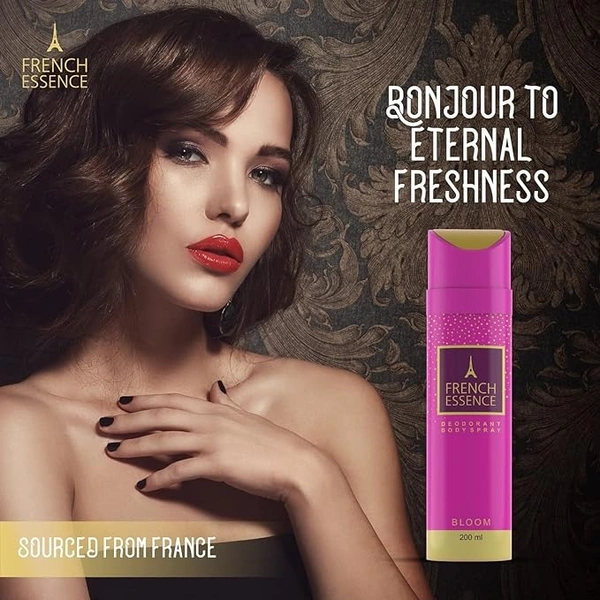 French Essence BLOOM Deodorant Body Spray - For Women - 150ML
