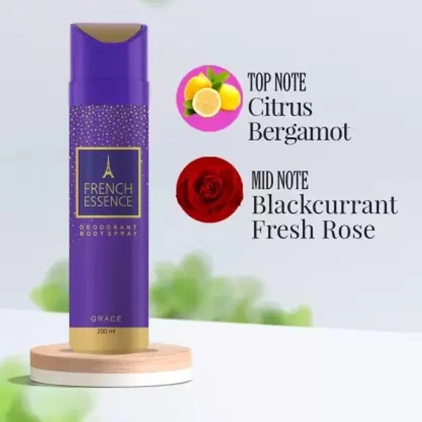 French Essence GRACE Deodorant Body Spray - For Women - 150ML