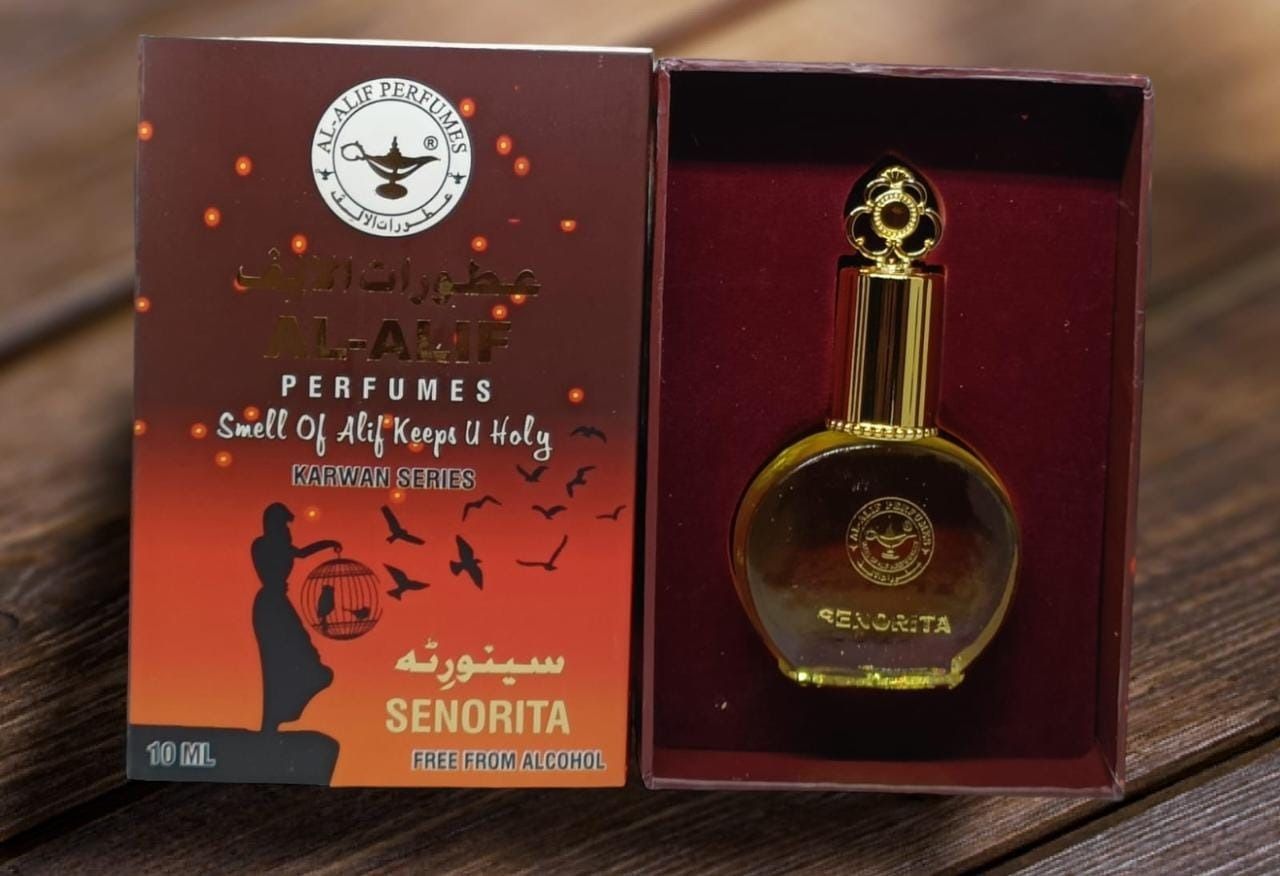 Al Alif SENORITA Karwan Series Perfume Roll On Attar For Women