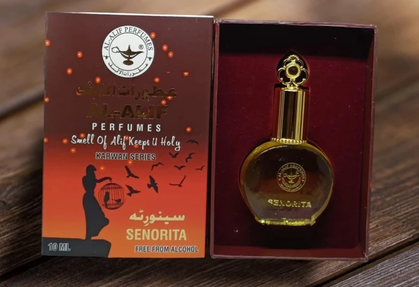 Al Alif SENORITA Karwan Series Perfume Roll-On Attar| For Women - 10ML