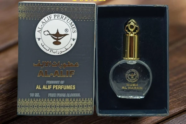 Al Alif MUSK AL HARAM Karwan Series Perfume Roll-On Attar - 10ML