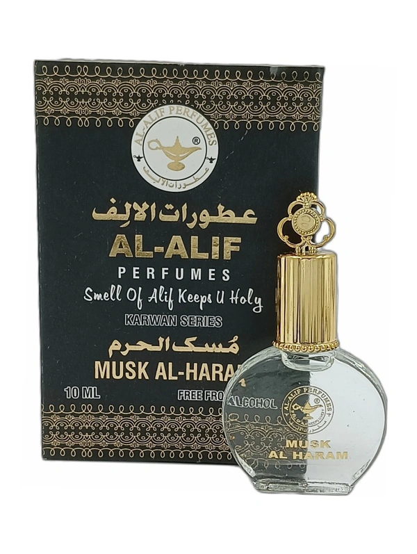 Al Alif MUSK AL HARAM Karwan Series Perfume Roll-On Attar - 10ML