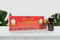Al Alif Black Oudh Attar Premium Perfume Oil - For Men - 12ML