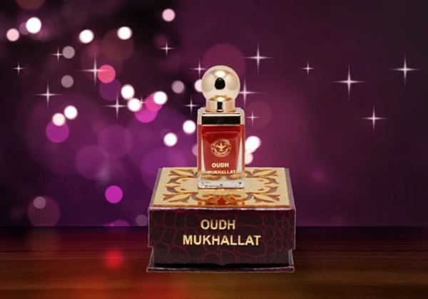 Al Alif Oudh Mukhallat Gold Series Premium Attar - 12ML