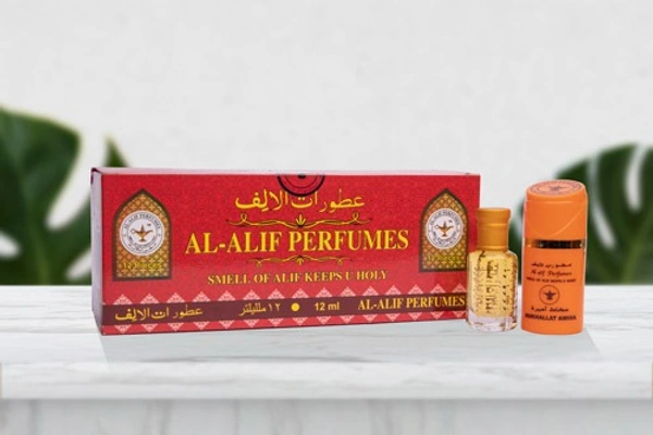 Al Alif Mukhallat Amira Attar Premium Perfume Oil - Unisex - 12ML