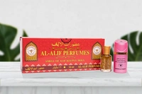 Al Alif Mukhallat Maliki Attar Premium Perfume Oil - For Men - 12ML