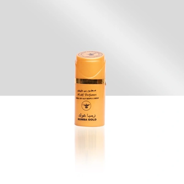 Al Alif Rumba Gold Attar Premium Perfume Oil - Unisex - 12ML