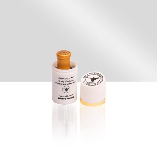 Al Alif White Oudh Attar Premium Perfume Oil - For Men - 12ML