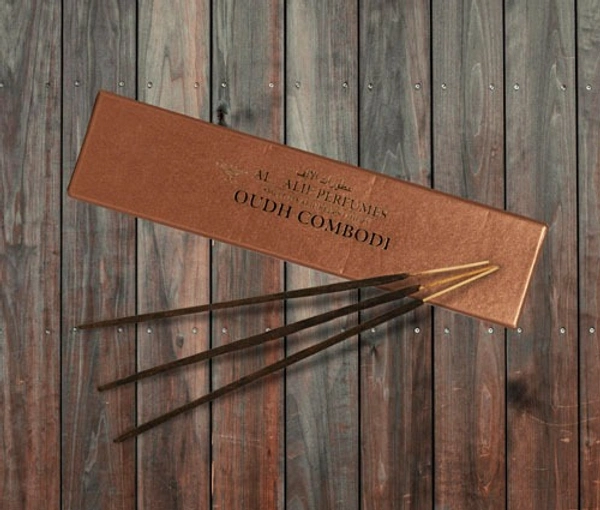 Al Alif Oudh Combodi Handmade Masala Agarbatti Incense Sticks - 50GM