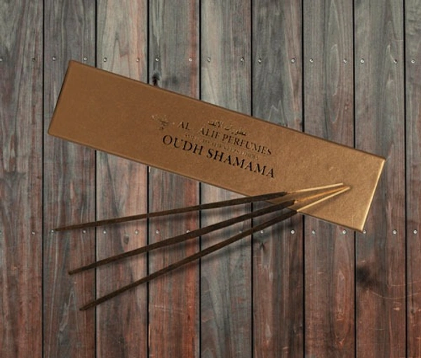 Al Alif Oudh Shamama Handmade Masala Agarbatti Incense Sticks - 50GM