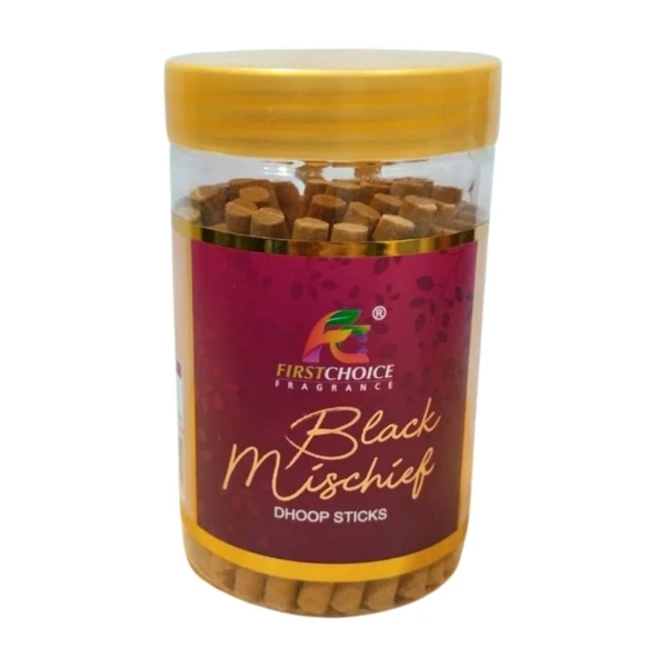 First Choice Black Mischief Dhoop Sticks - 20 Sticks