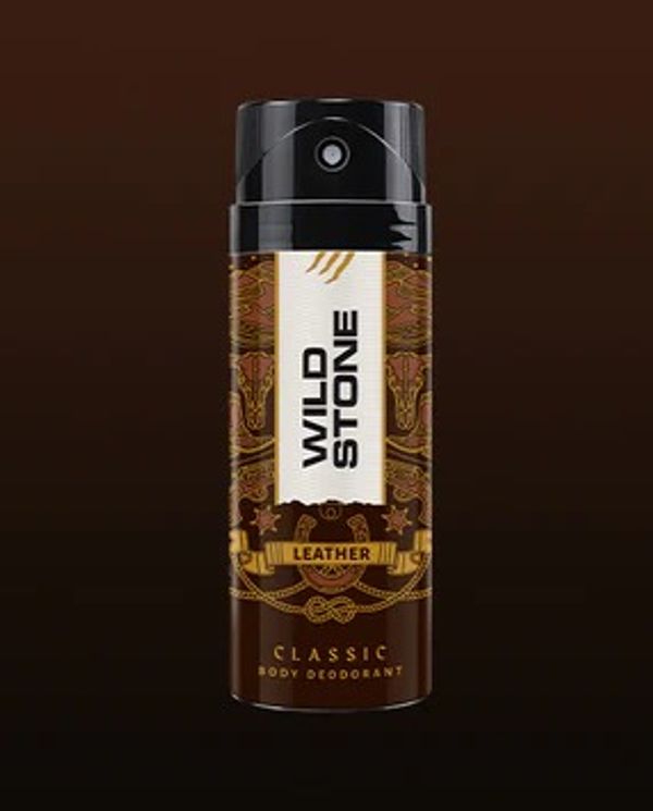 Wild Stone leather classic deodorant body spray - for men - 150ML