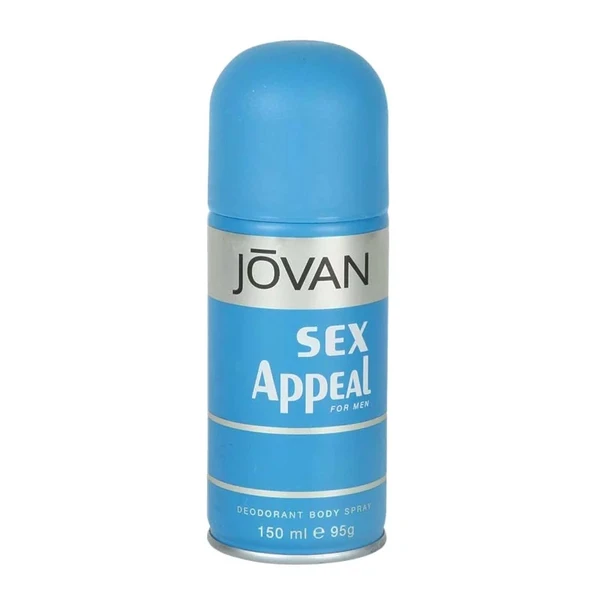 Jovan Sex Appeal Original Deodorant Perfume Body Spray for Men - 150ML