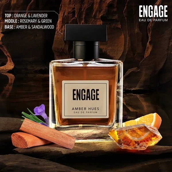 Engage Amber Hues MAN NIGHT Eau de Parfum For Men - 100ML