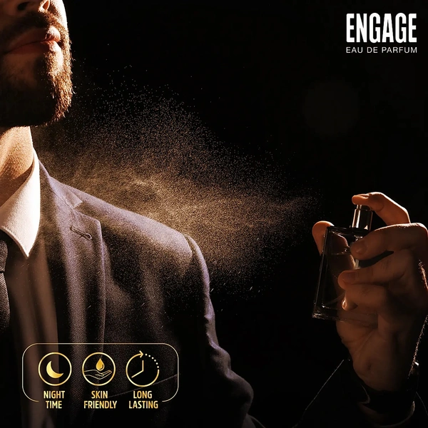 Engage Amber Hues MAN NIGHT Eau de Parfum For Men - 100ML