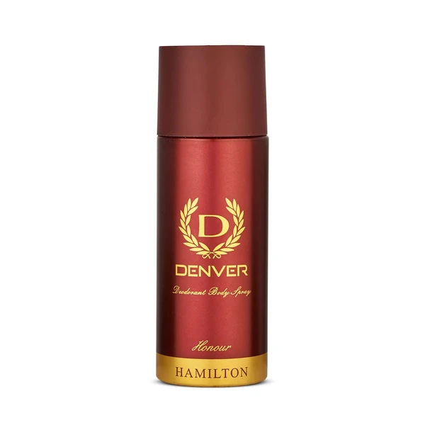 Denver hamilton honour deodorant body spray - for men - 165ML