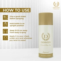 Denver hamilton imperial deodorant body spray - for men - 165ML
