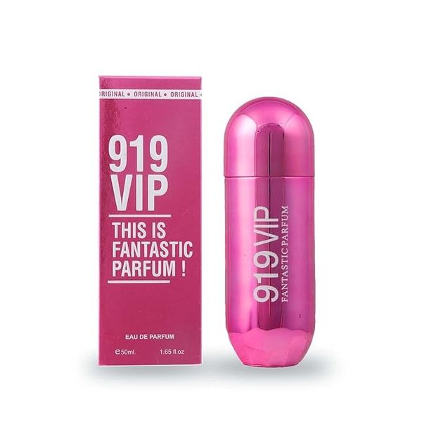Ramco Perfumes 919 Paris Fantastic Parfum Pink Eau Da Perfume Natural Spray - 50ML