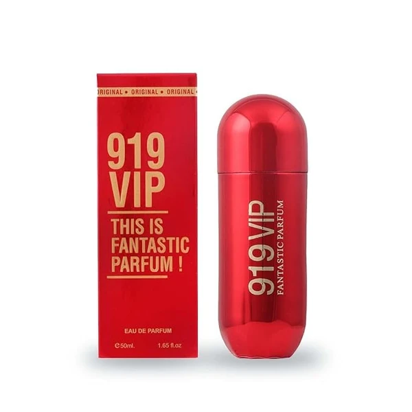 Ramco Perfumes 919 Paris Fantastic Parfum Red Eau De Perfume Spray - 50ML