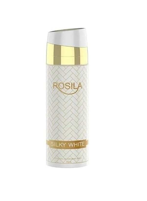 Rosila Silky White Perfume Deodorant Spray - For Men & Women  (200 ml)