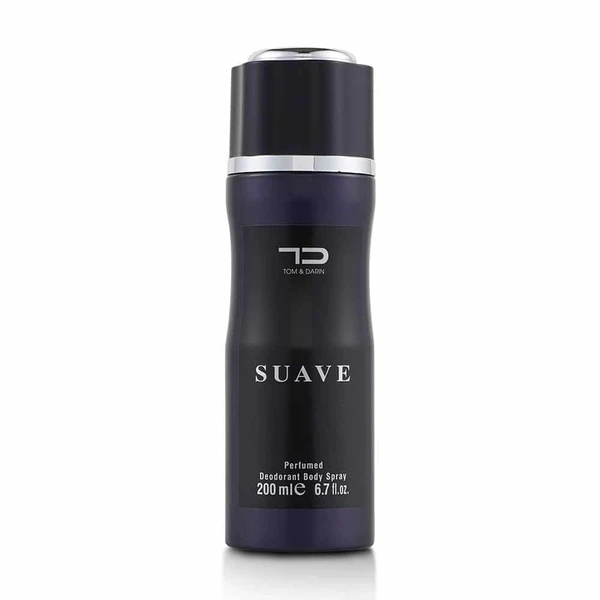 TD Tom & Darin SUAVE Perfumed Deodorant Body Spray - For Men - 200ML