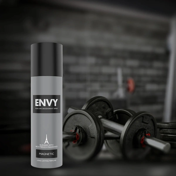 Envy MAGNETIC Perfume Deodorant Spray No Gas For Men - 120ML