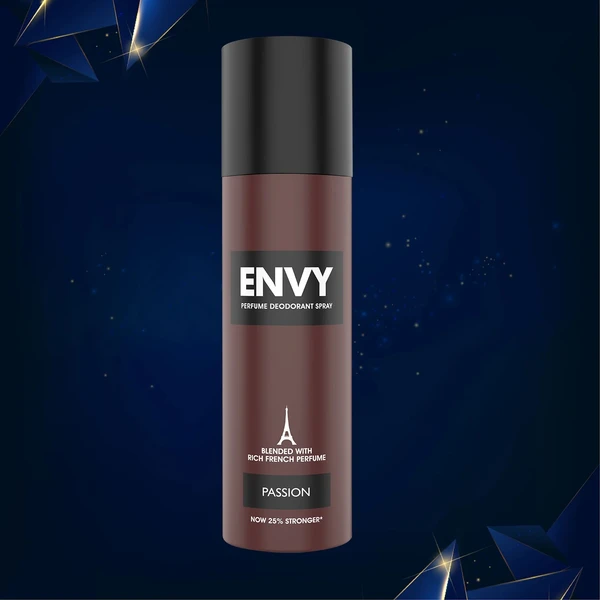 Envy passion perfume deodorant spray no gas for men - 120ML