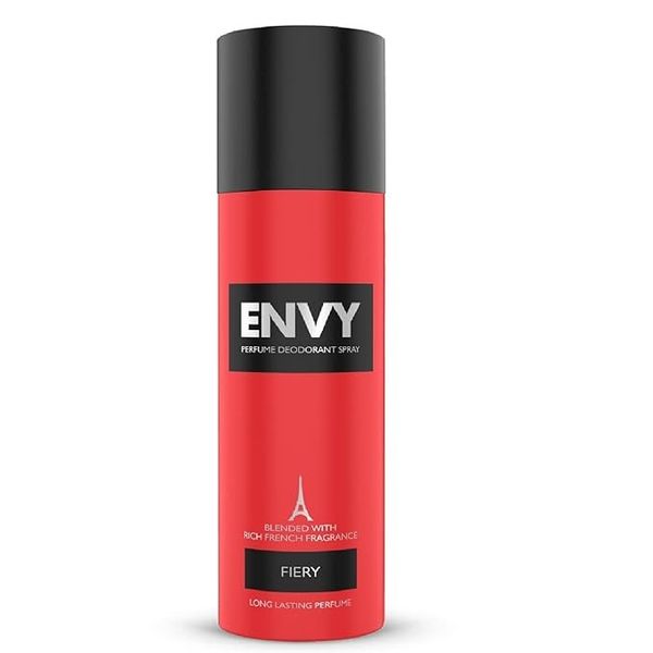 Envy fiery perfume deodorant spray no gas for men - 120ML