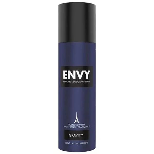 Envy GRAVITY Perfume Deodorant Spray No Gas For Men - 120ML