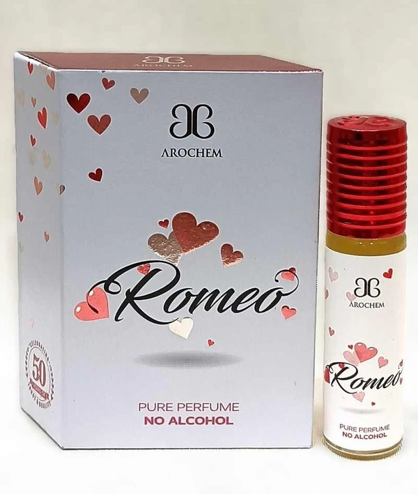 Arochem romeo perfume roll-on attar free from alcohol - 6ML