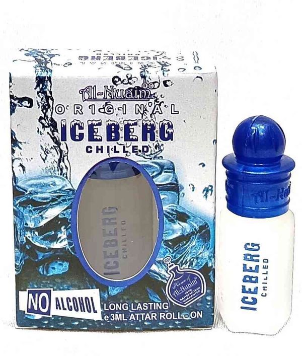 Al Nuaim iceberg chilled perfume roll-on attar free from alcohol - 3ML