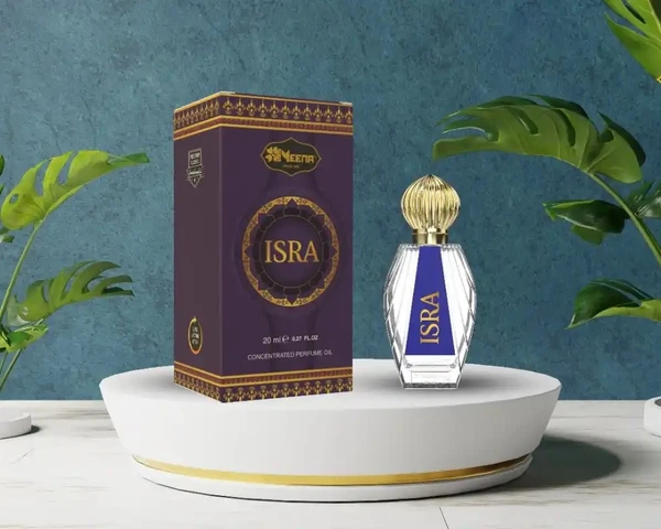 Meena ISRA Perfume Roll-On Attar (Itr) Free from ALCOHOL - 20ML