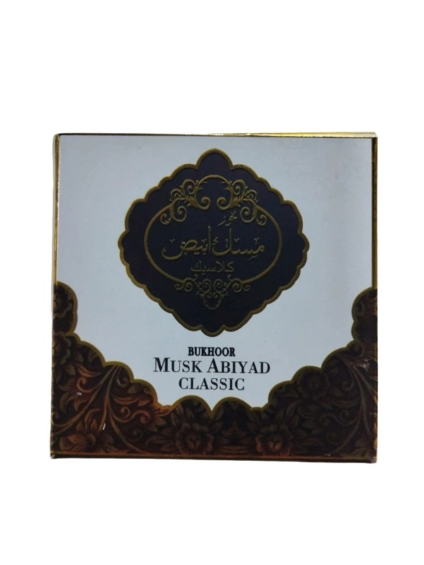 AL Khayam Bukhoor Musk Abiyad Classic Pure Premium Quality - 40GM