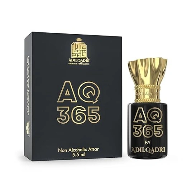 AdilQadri AQ 365 Luxury Unisex 100% Alcohol Free Long Lasting Attar - 5ML