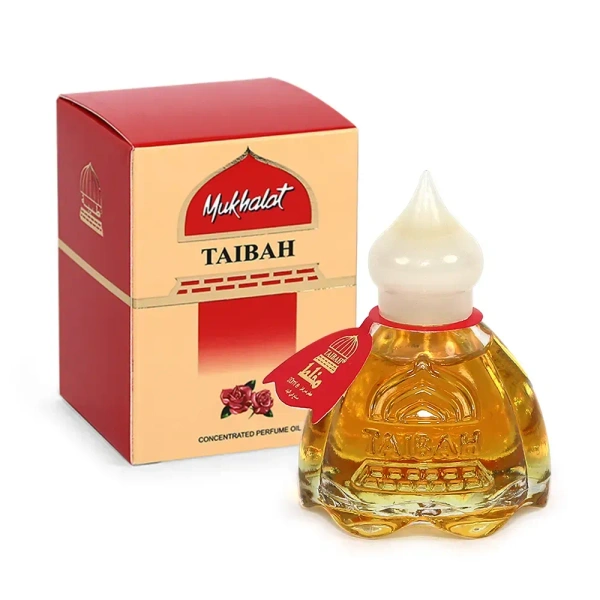 Ahsan Mukhallat Taibah Series Attar Roll On | Alcohol Free - 20ML