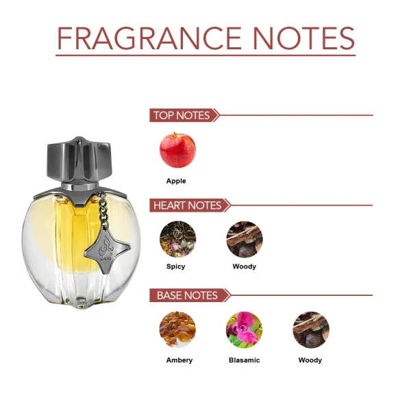 Ajmal BURAQ Concentrated Perfume | Alcohol Free - 20ML