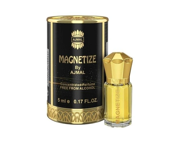 Ajmal Magnetize concentrated Perfume | For Men | Alcohol Free - 5ML
