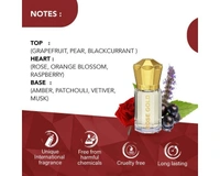 Ajmal Rose Gold concentrated Perfume | For Men | Alcohol Free - 5ML