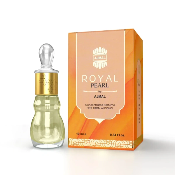 Ajmal Royal Pearl concentrated Perfume | Unisex | Alcohol Free - 10ML