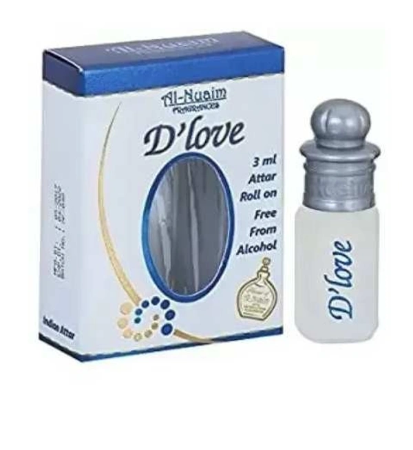 Al Nuaim The Love perfume roll-on attar free from alcohol - 3ML