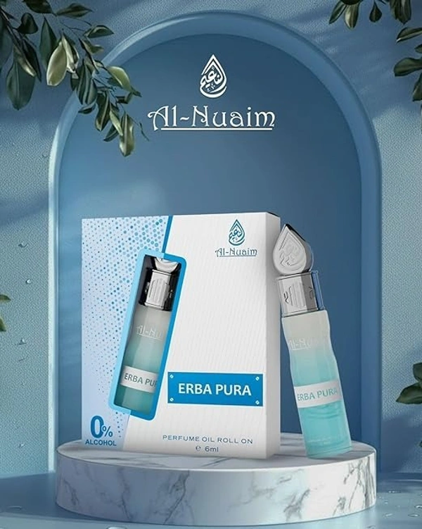 Al Nuaim Erba Pura Eftina Series Perfume Roll-on Attar - 6ML