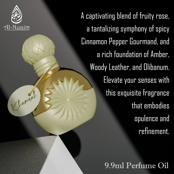 Al Nuaim Khamrah roll-on attar (itr) gift pack - 9.9ML