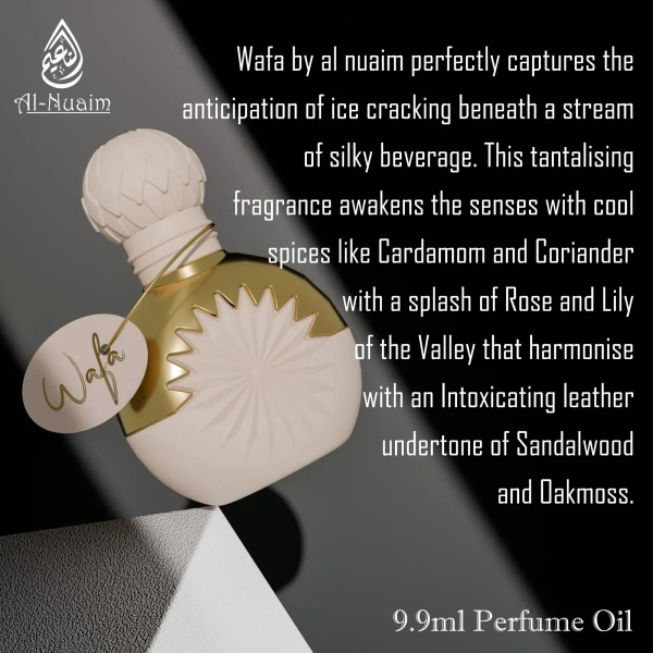 Al Nuaim Wafa roll-on attar (itr) gift pack - 9.9ML