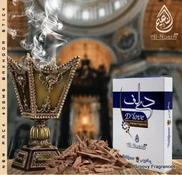Al Nuaim Bakhoor The Love Pure Premium Quality Made In India product - 40GM