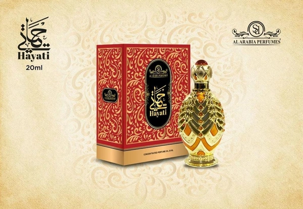 Al ARABIA Hayati Attar Premium Perfume Attar - 20ML